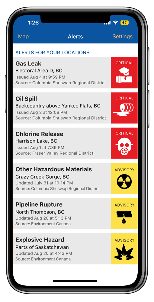 FREE alert templates for hazmat incidents